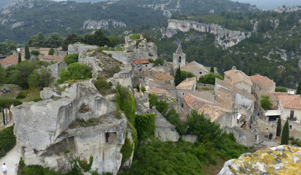 The village of Les Baux de Provence &copy;trekkinginthealpsandprovence.com