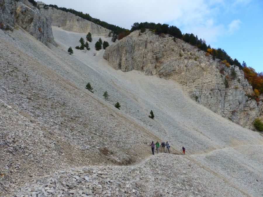 Hiking the GR9 on Mont Ventoux &copy;trekkinginthealpsandprovence.com
