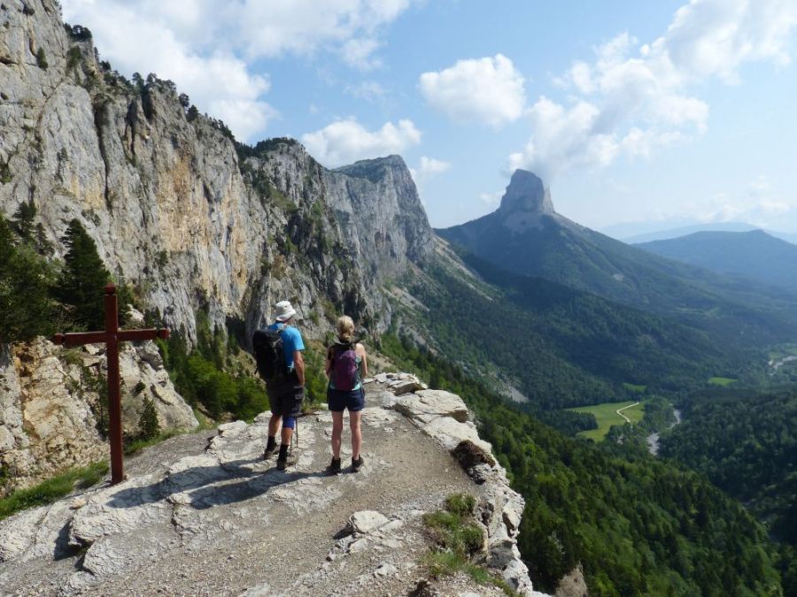 Le Pas de l'Aiguille au Vercors &copy;trekkinginthealpsandprovence.com